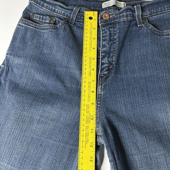 Levis 512 Perfectly Slimming Boot Cut Women’s Jeans Size 14 M - Picture 6 of 9